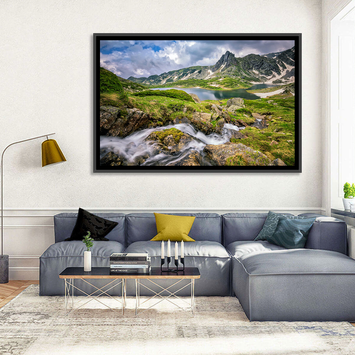 Seven Rila Lakes View Wall Art