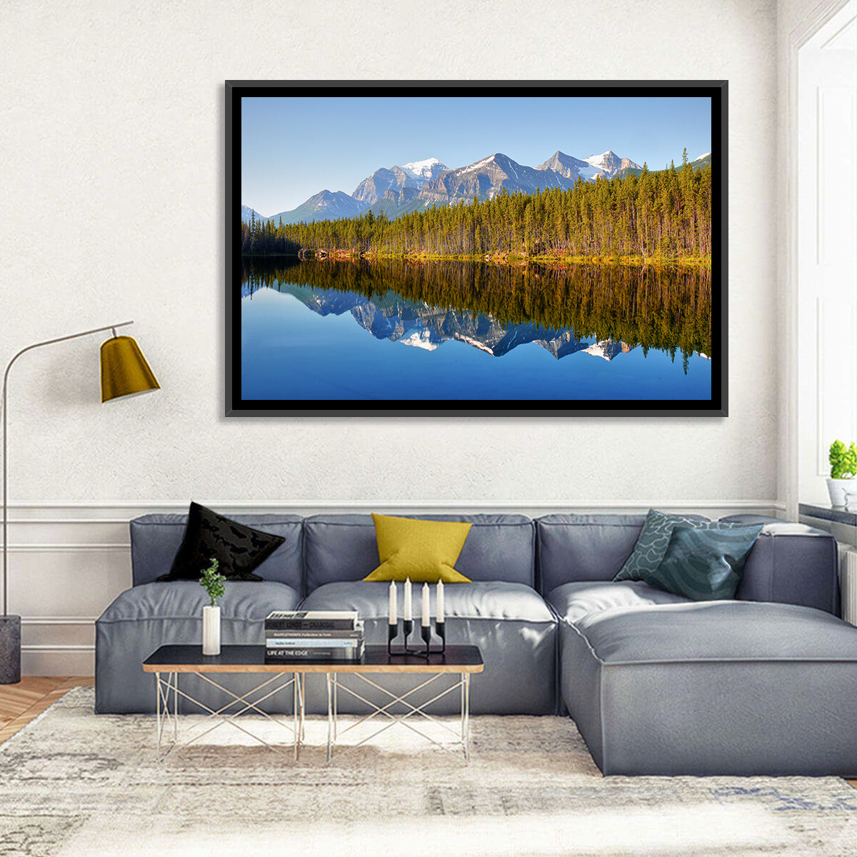 Herbert Lake Reflection Wall Art