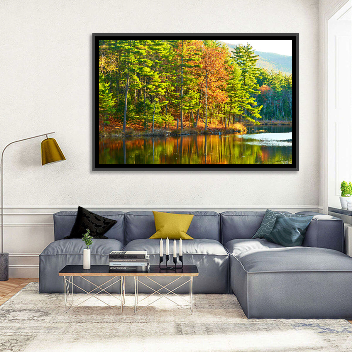 White Mountain National Forest Reflection Wall Art