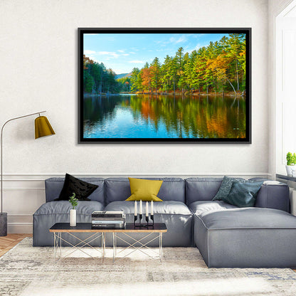 White Mountain Forest Reflections Wall Art