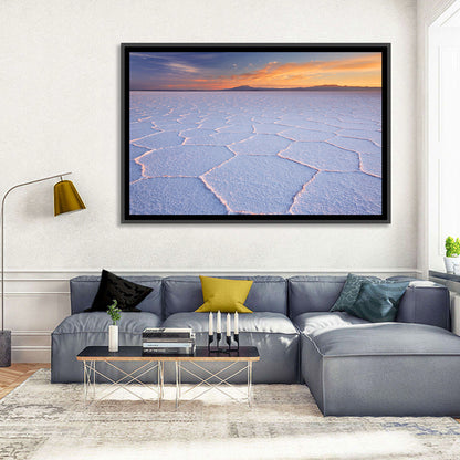 Salar De Uyuni Sunrise Wall Art