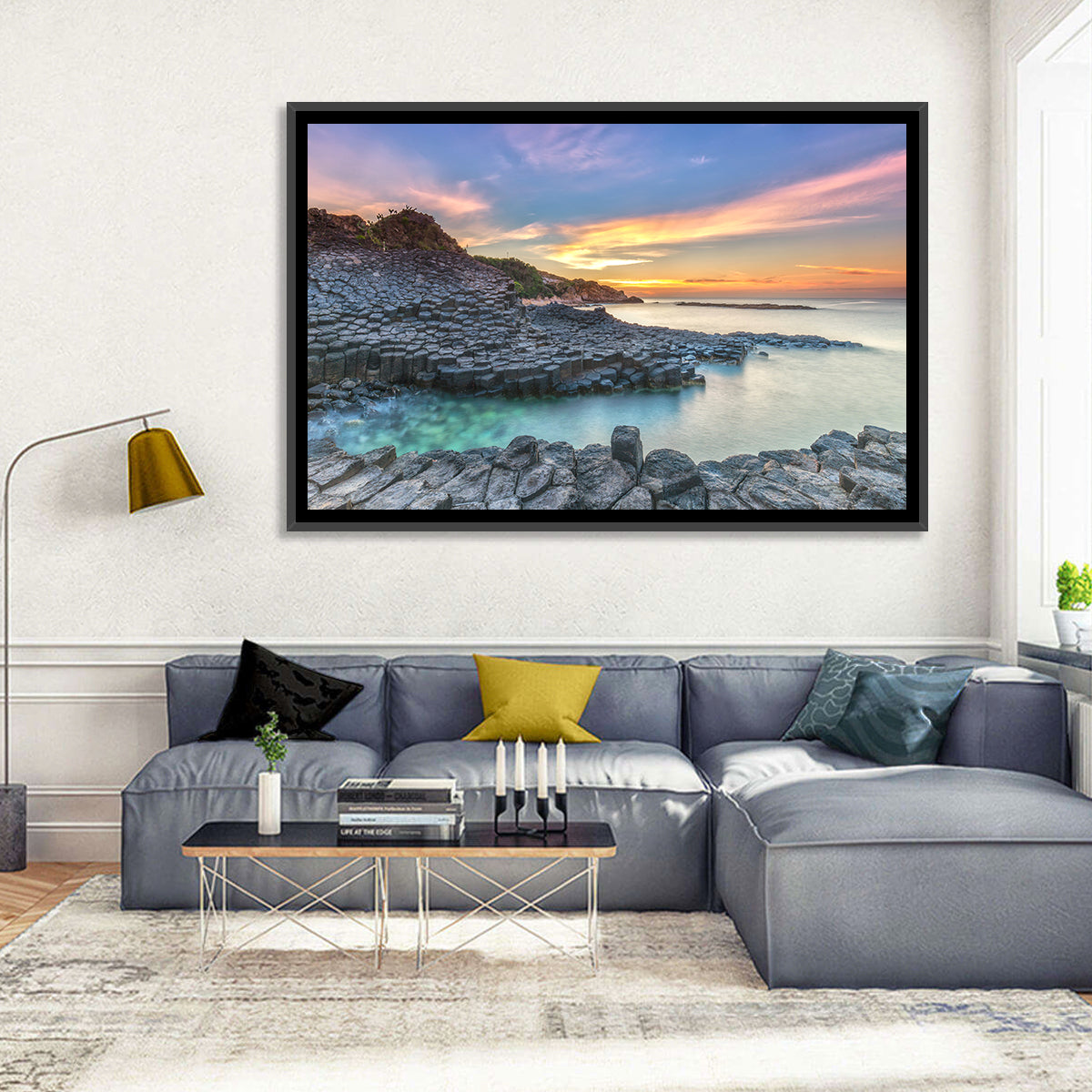 Tuy Hoa Basalt Sunset Wall Art