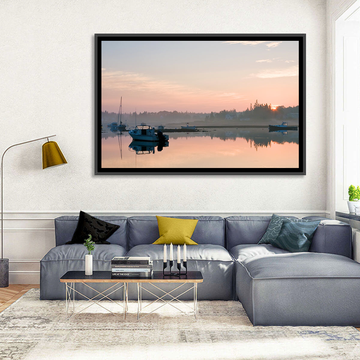 Bass Harbor Sunrise Wall Art