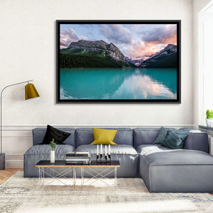 Lake Louise Sunset Wall Art