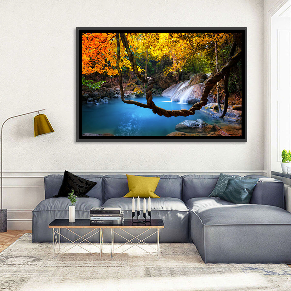 Erawan Waterfall Pool, Kanchanaburi Wall Art