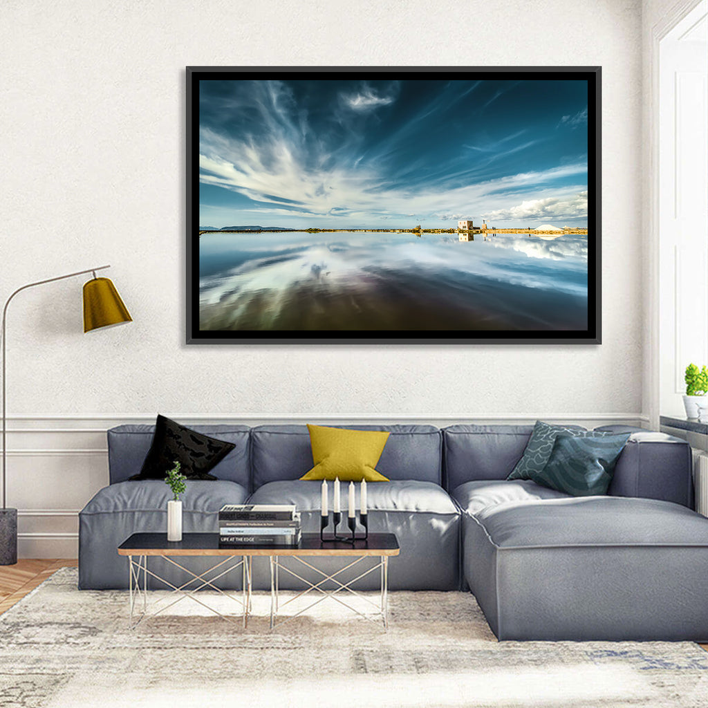 Nubia Salt Pans Reflection Wall Art