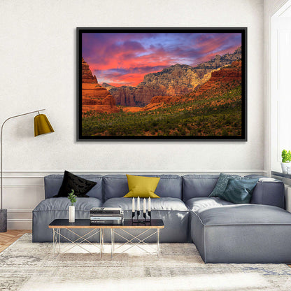 Sedona Red Rocks Sunrise Wall Art