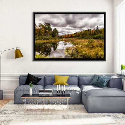 Michigan Autumn Marsh Wall Art