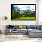 Arnibach Valley Summer Meadow Wall Art