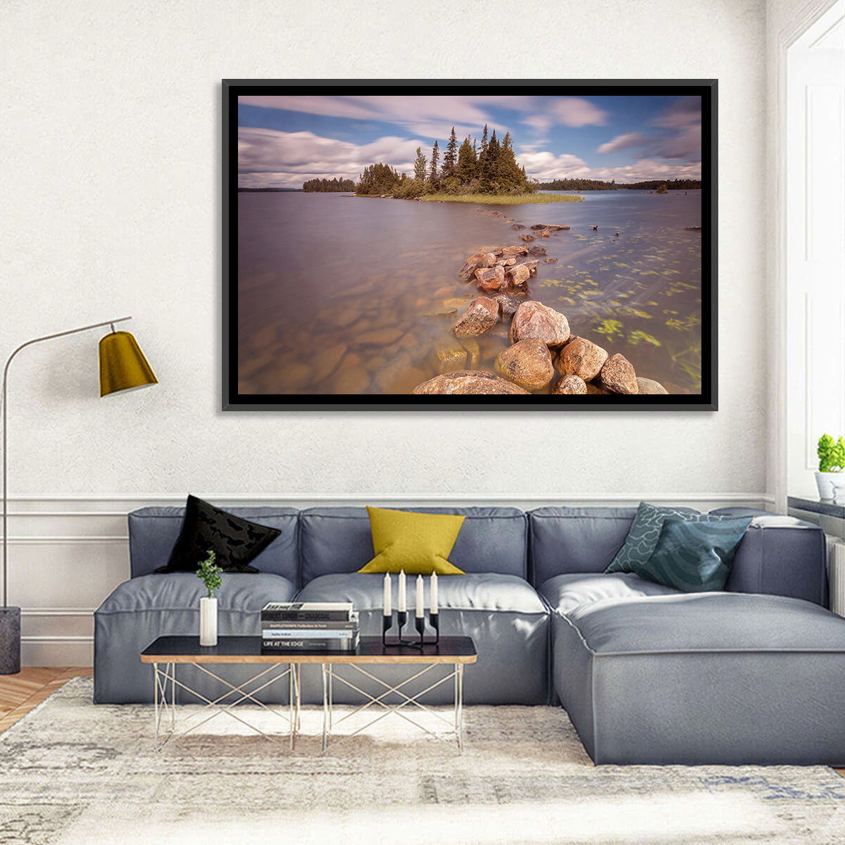 Lake Ontario Shoreline Wall Art