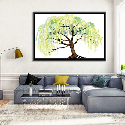 Willow Tree Sketch Wall Art