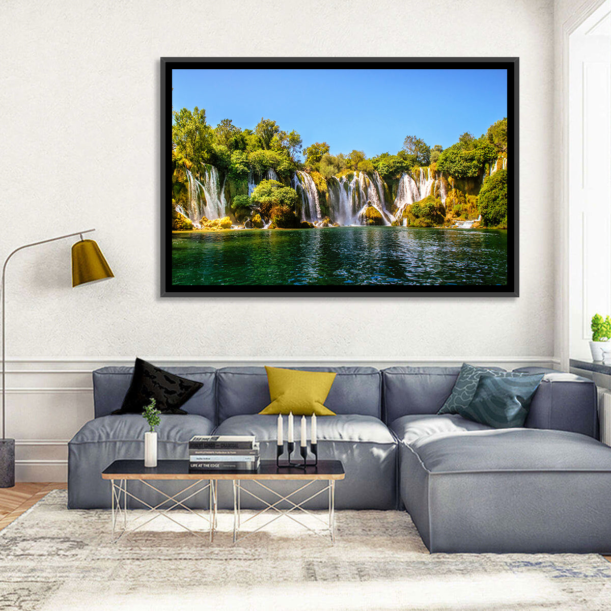 Kravice Waterfalls Wall Art