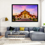 Wat Benchamabophit at Dusk Wall Art