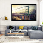 Bridge Over Lake Oroville Wall Art
