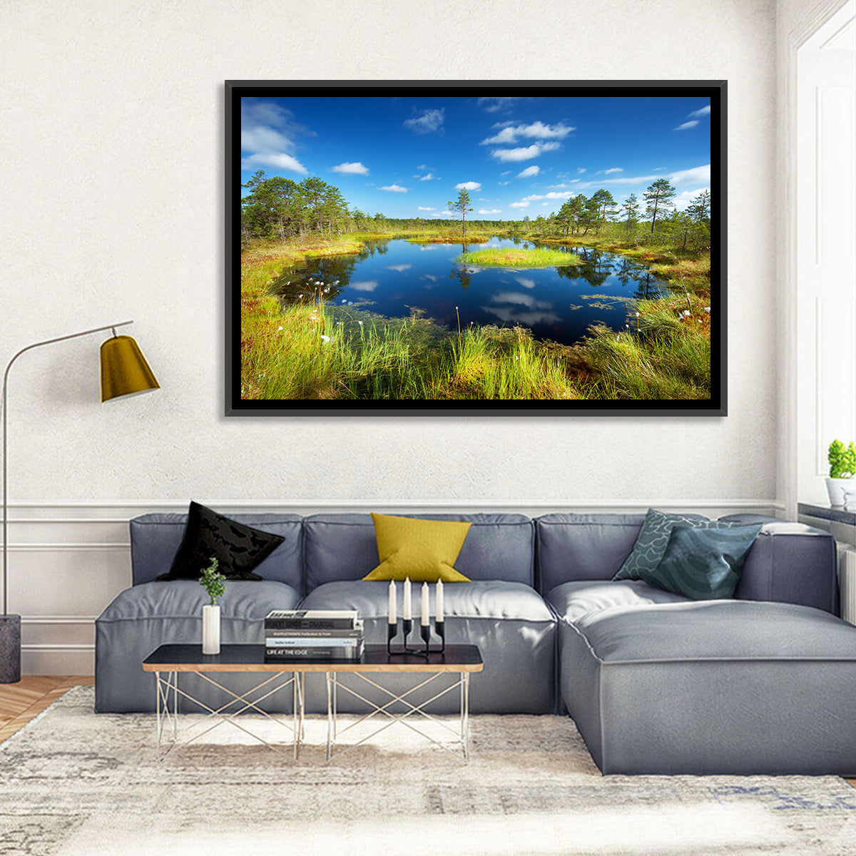 Viru Bogs Reflections Wall Art