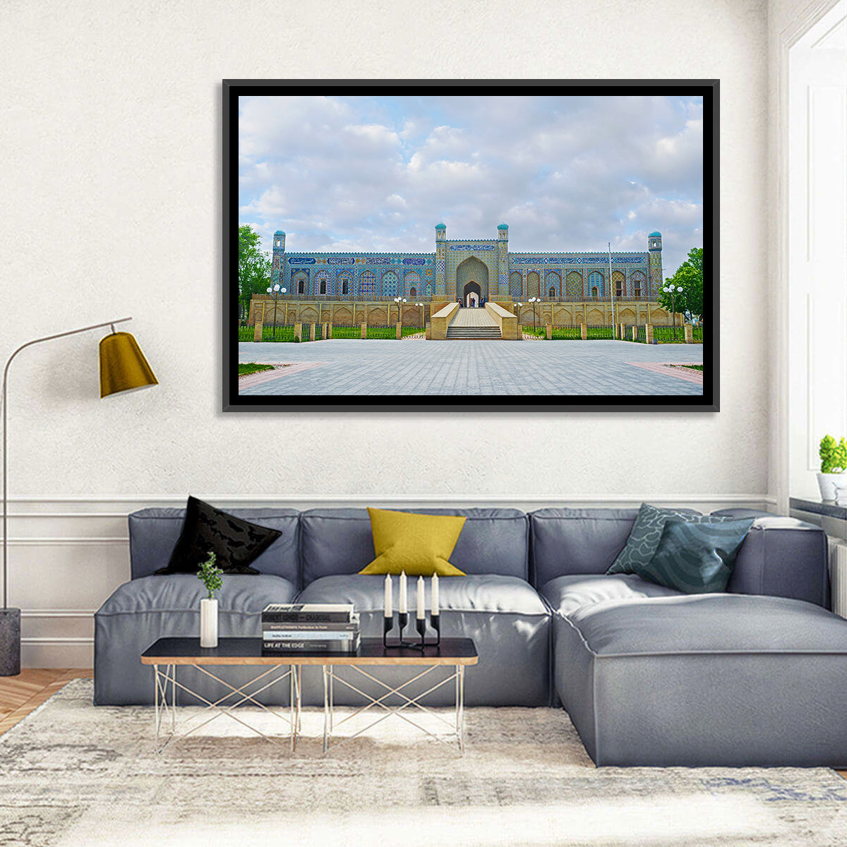 Khudayar Khan Palace, Kokand Wall Art in a room, landscape