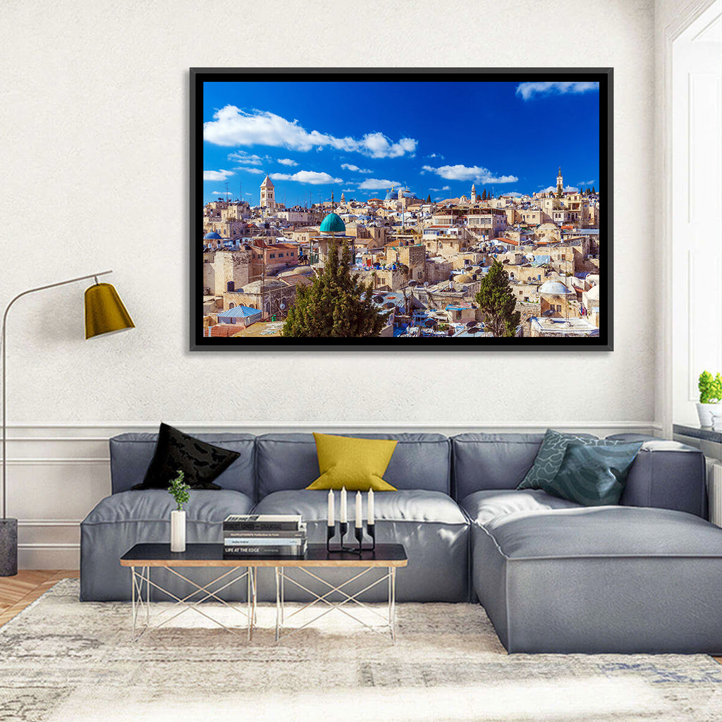 Jerusalem Old City Rooftops Wall Art