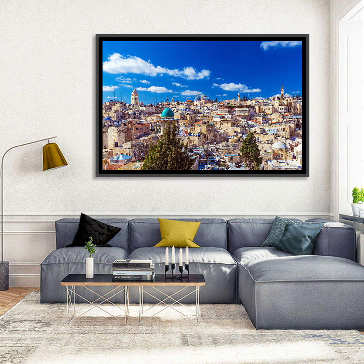 Jerusalem Old City Rooftops Wall Art