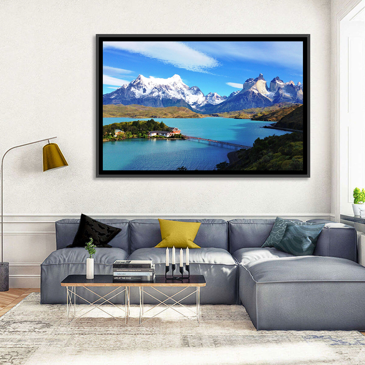 Pehoé Lake, Torres Del Paine Wall Art