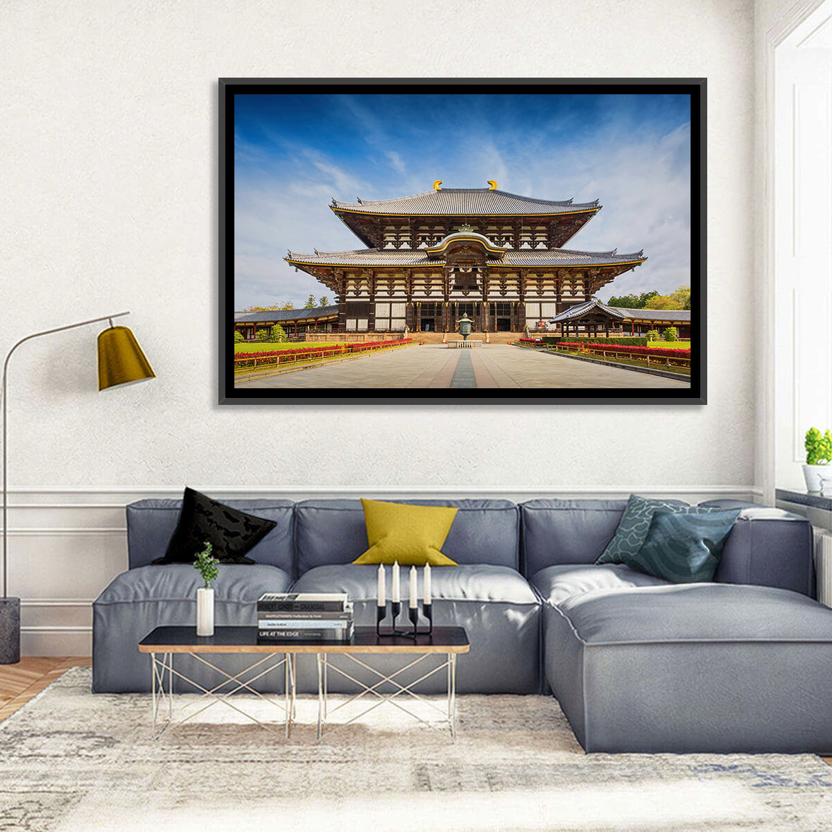 Todai-ji Temple Great Buddha Hall Wall Art