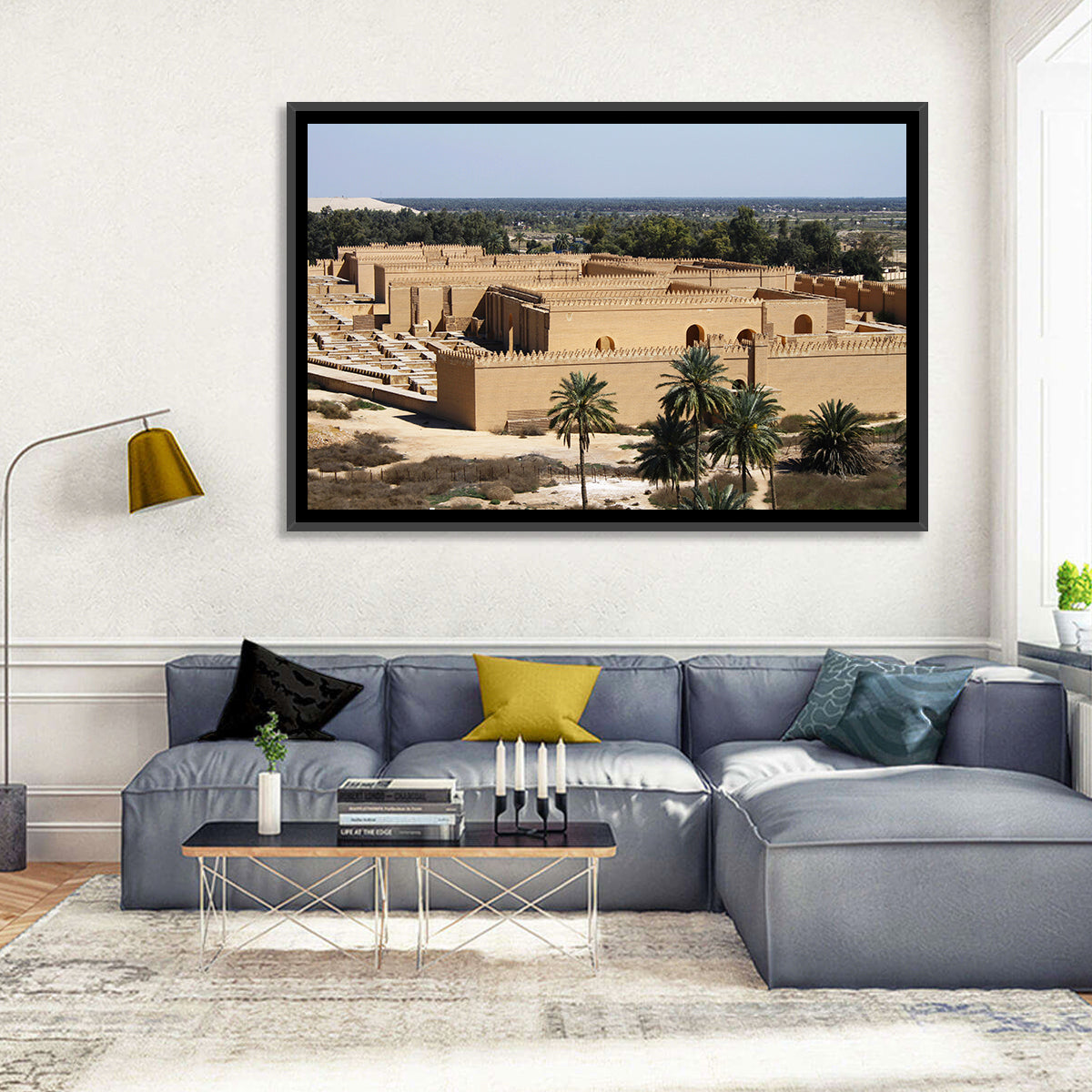 Babylon Palace Ruins Wall Art
