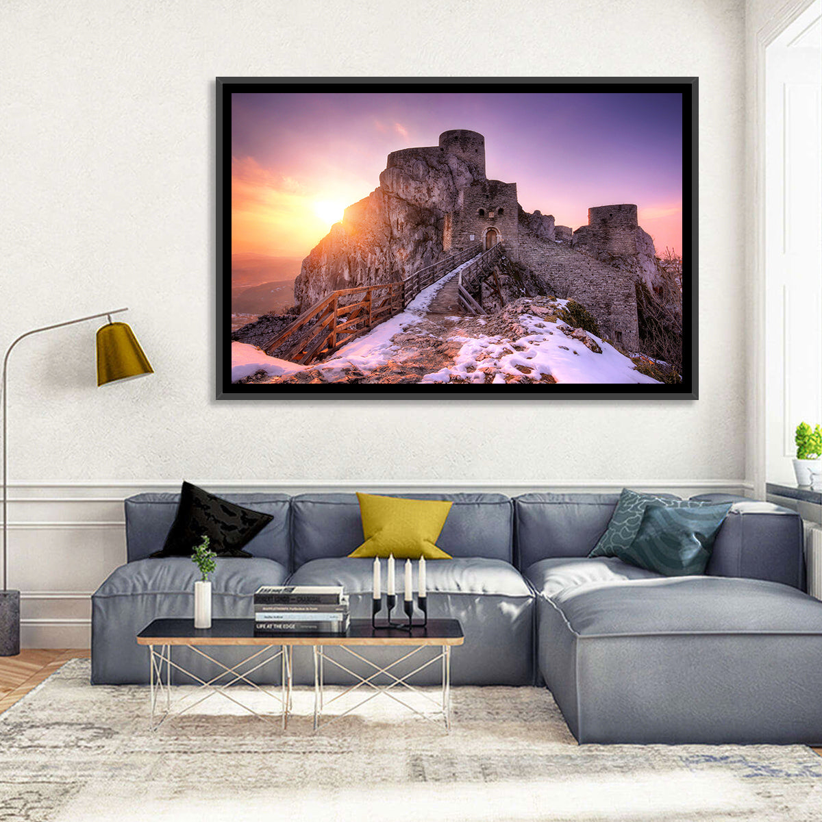 Ogrodzieniec Castle Ruins Wall Art