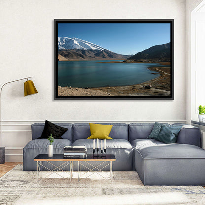 Muztahgata And Kara Kul Lake Wall Art