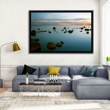 Baltic Sea at Twilight Wall Art