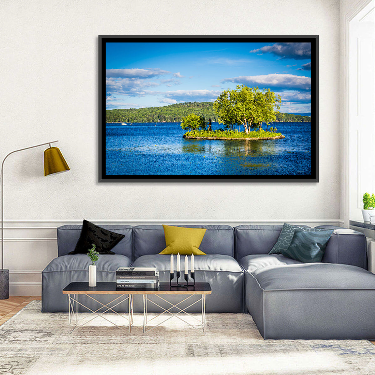 Lake Winnipesaukee Landscape Wall Art