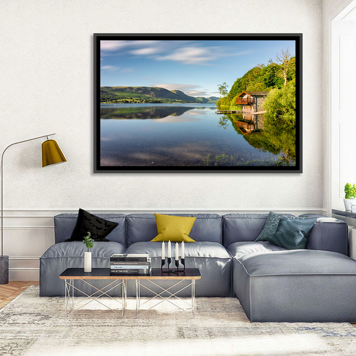 Ullswater Lake Golden Hour Wall Art