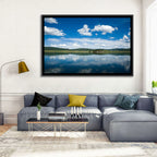 Lake Khovsgol Reflection Wall Art
