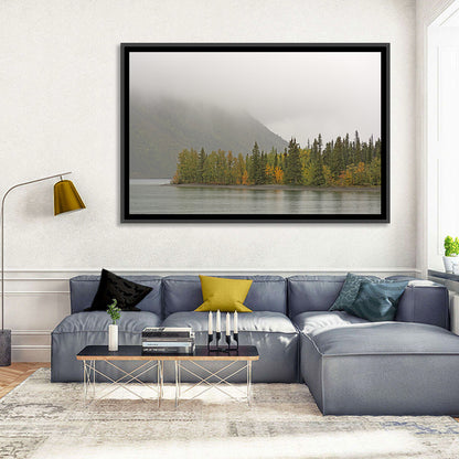 Kathleen Lake Autumn Shoreline Wall Art