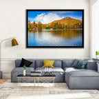 Yonah Mountain Lake View Wall Art