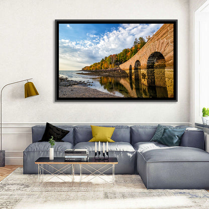 Ells Pier Stone Bridge Wall Art