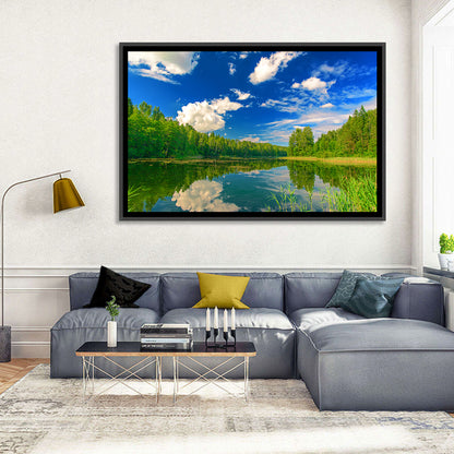 Kurtna Lake Reflection Wall Art