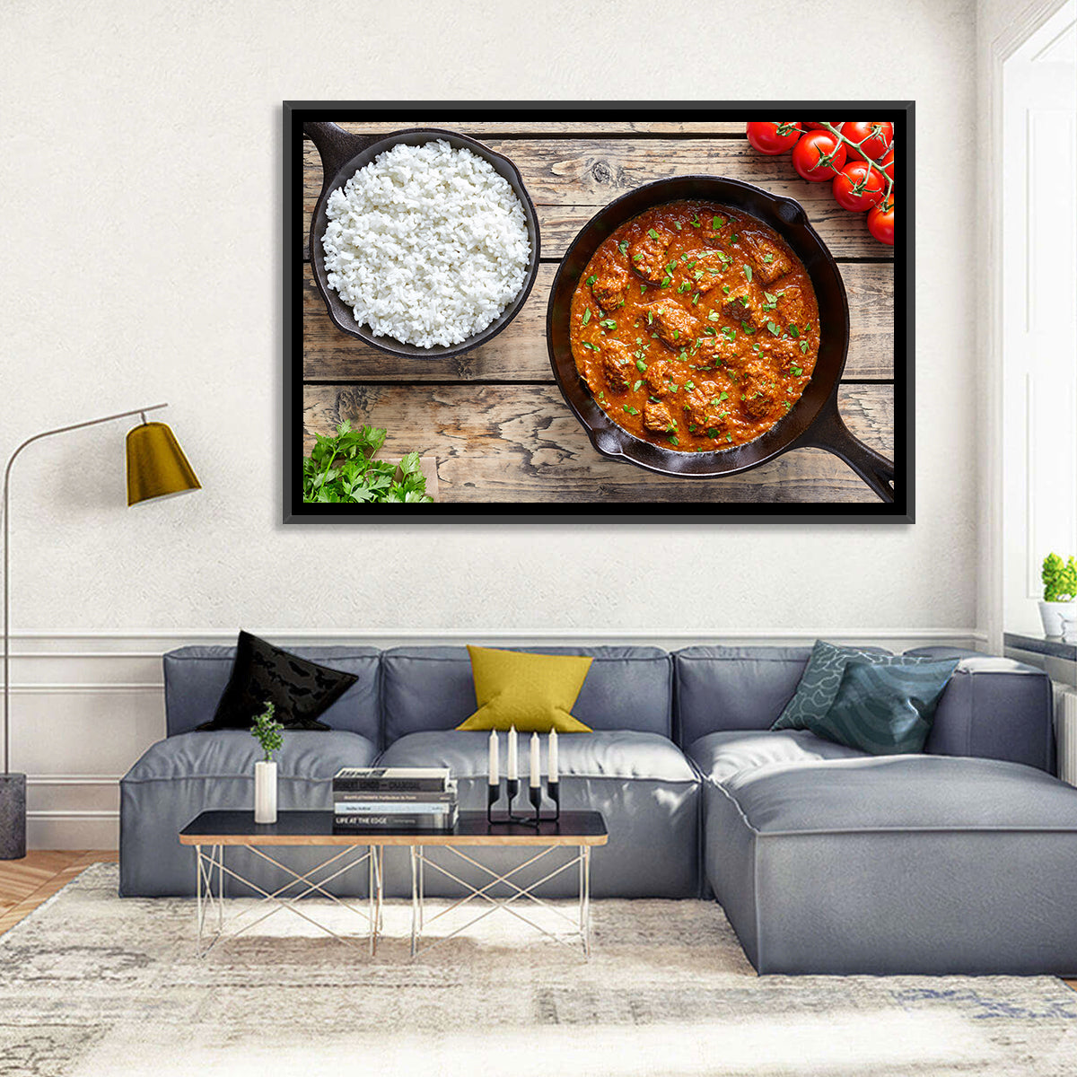 Rustic Beef Curry Wall Art