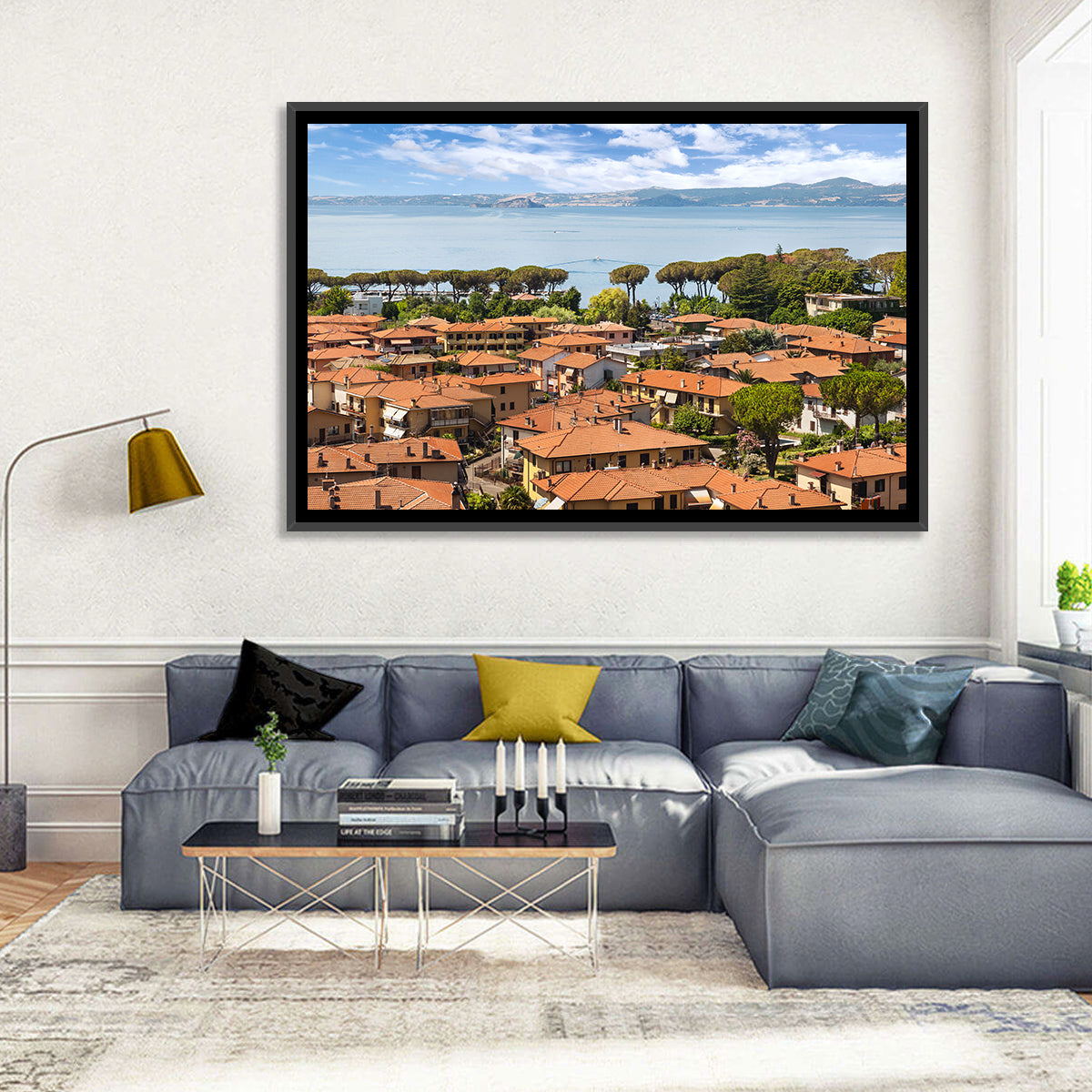 Lake Bolsena City Wall Art