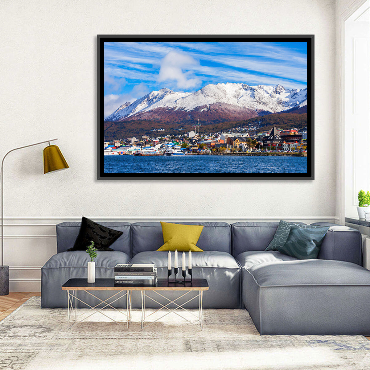 Ushuaia Harbor View Wall Art