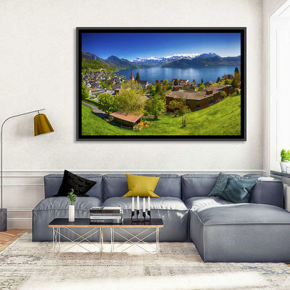 Lake Lucerne, Weggis Wall Art