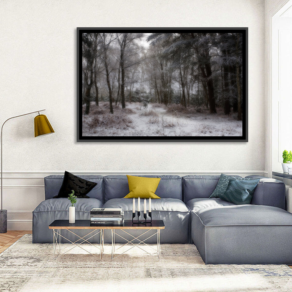 New Forest Winter Path Wall Art
