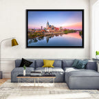 Nashville Skyline at Dusk Wall Art
