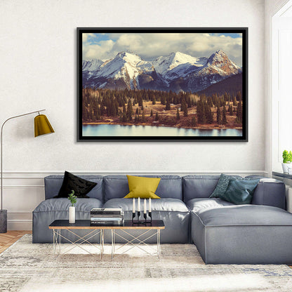 Snow-capped Colorado Rockies Wall Art