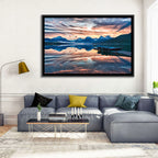 Lake Mcdonald Sunrise Wall Art