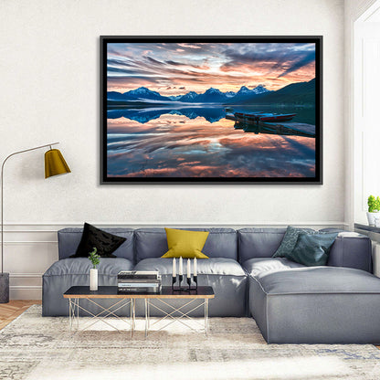 Lake Mcdonald Sunrise Wall Art