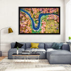 Winding Forest Road Wall Art