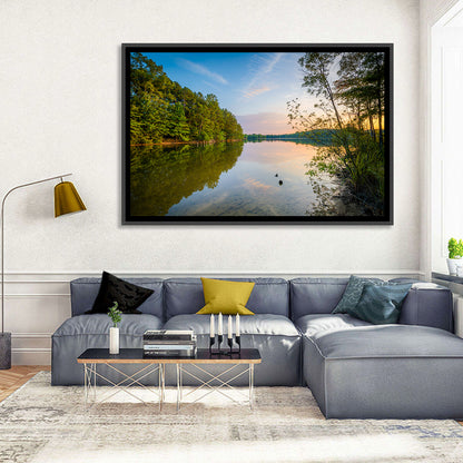 Lake Norman Golden Reflections Wall Art