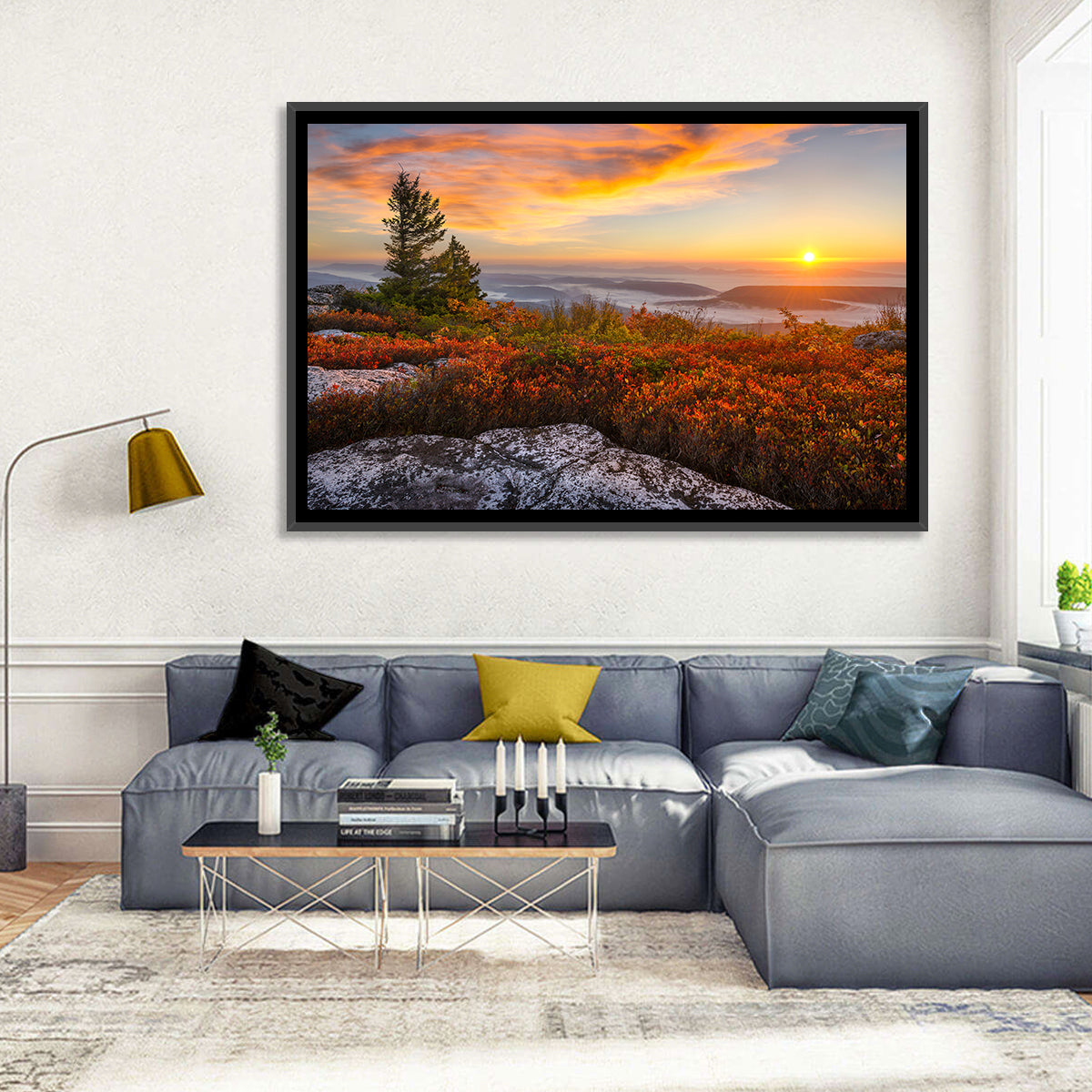 Sunrise Over Dolly Sods Wall Art