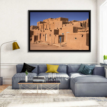 Taos Pueblo North House Wall Art