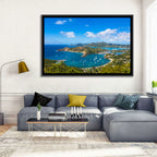 Shirley Heights Harbour View Wall Art