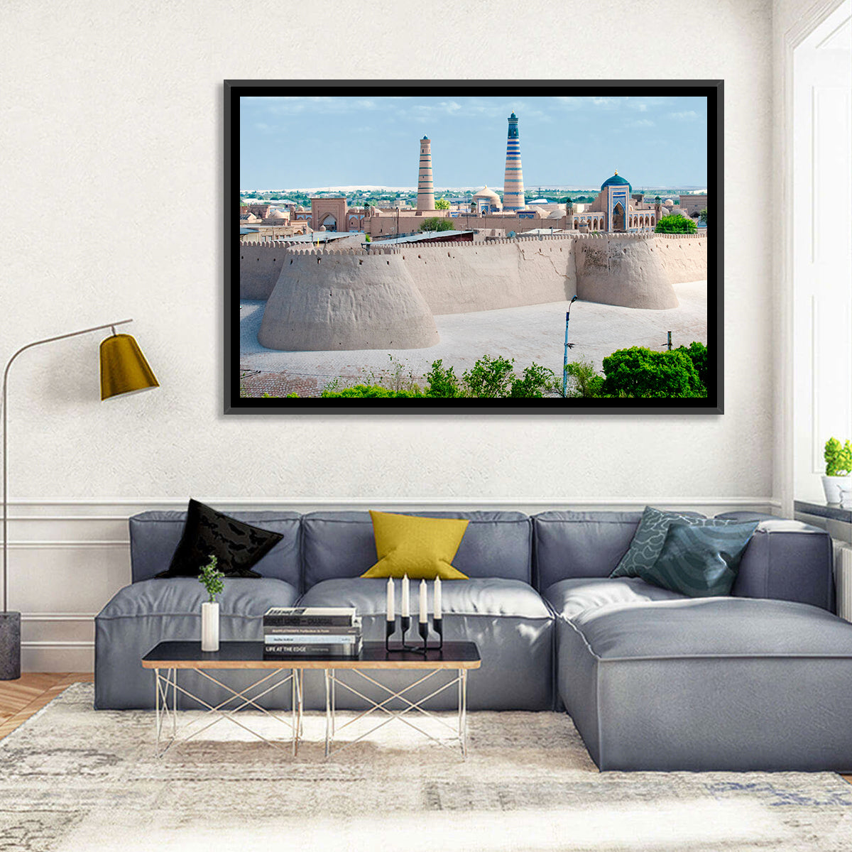 Itchan Kala, Khiva Wall Art in a room, landscape